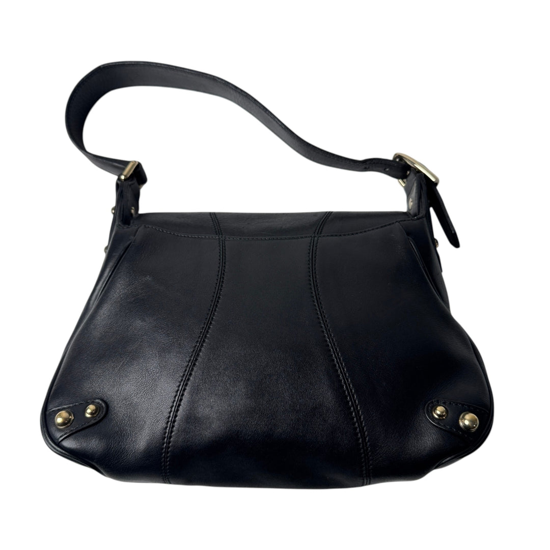 グッチ GUCCI ホースビット ワンショルダー ハンドバッグ ブラック 131473 レディース