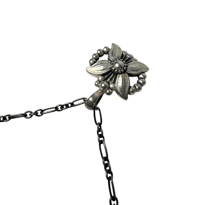 ジョージジェンセン Georg Jensen 1998 イヤーペンダント ネックレス シルバー925 メンズ