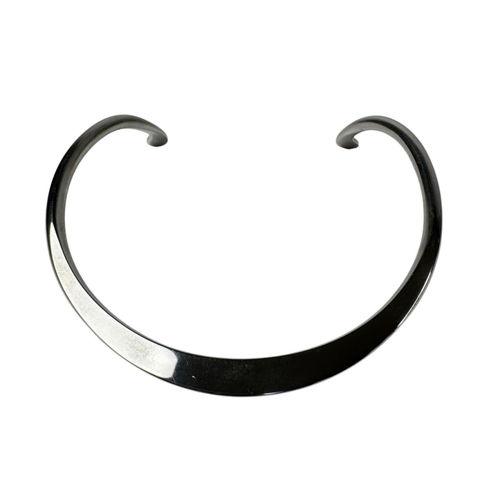 ジョージジェンセン Georg Jensen ネックリング チョーカー シルバー 925 A9 85g レディース