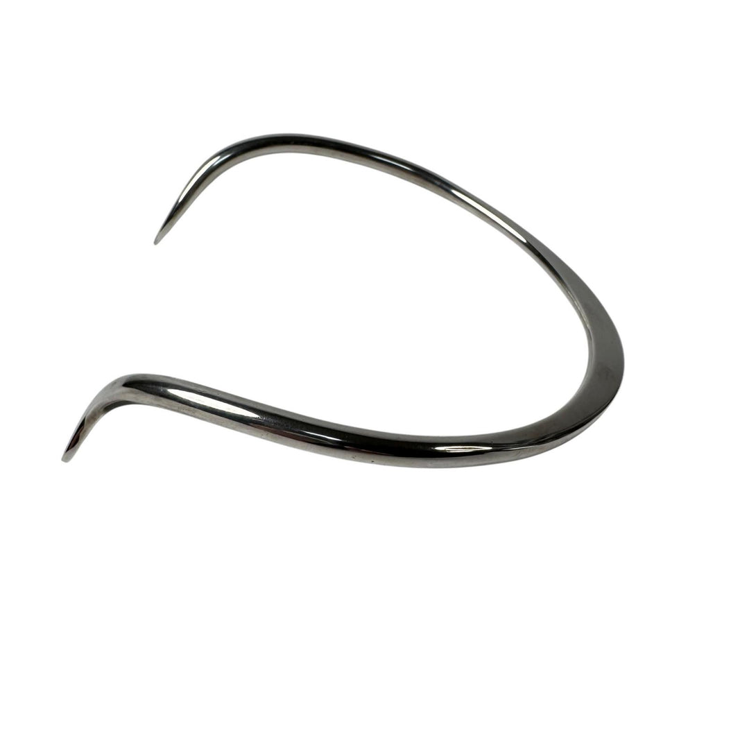 ジョージジェンセン Georg Jensen ネックリング チョーカー シルバー 925 A9 85g レディース