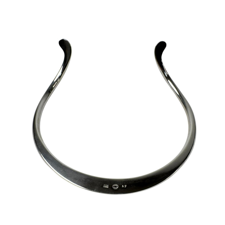 ジョージジェンセン Georg Jensen ネックリング チョーカー シルバー 925 A9 85g レディース