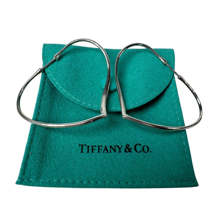 ティファニー TIFFANY オープンハート フープピアス シルバー925 エルサペレッティ レディース