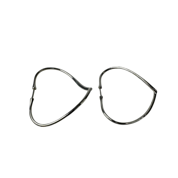ティファニー TIFFANY オープンハート フープピアス シルバー925 エルサペレッティ レディース