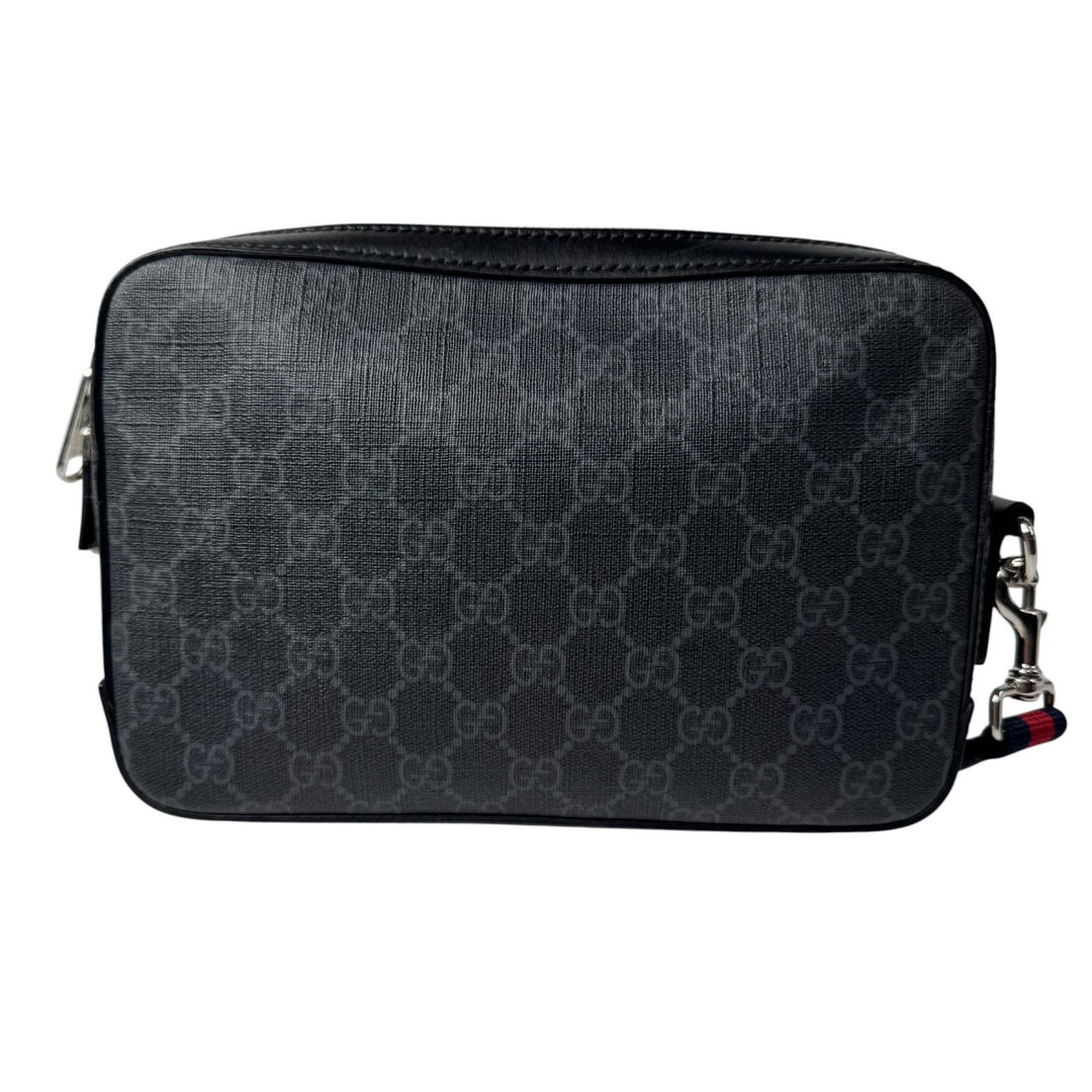 グッチ GUCCI GGスプリーム ポーチ セカンドバッグ クラッチバッグ 黒 ブラック 495562 メンズ