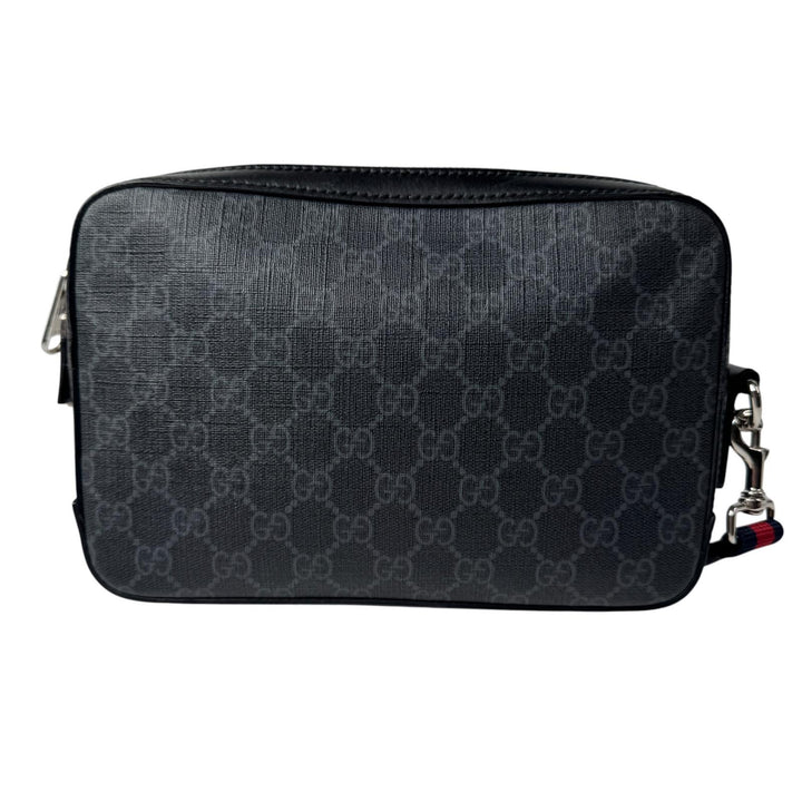 グッチ GUCCI GGスプリーム ポーチ セカンドバッグ クラッチバッグ 黒 ブラック 495562 メンズ