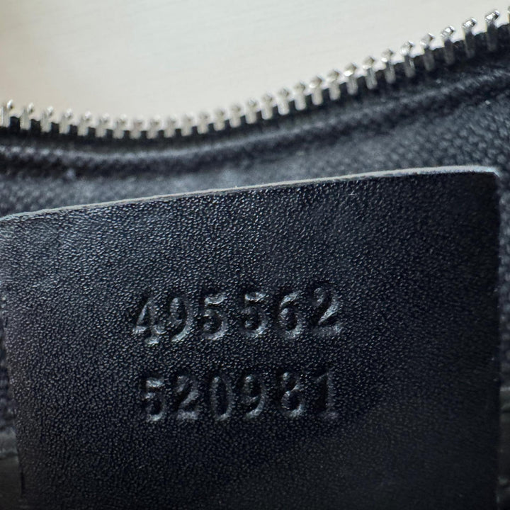 グッチ GUCCI GGスプリーム ポーチ セカンドバッグ クラッチバッグ 黒 ブラック 495562 メンズ