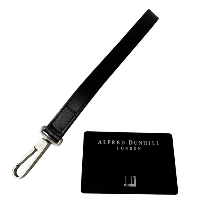 美品 ダンヒル dunhill レザー クラッチバッグ セカンドバッグ ブラック メンズ