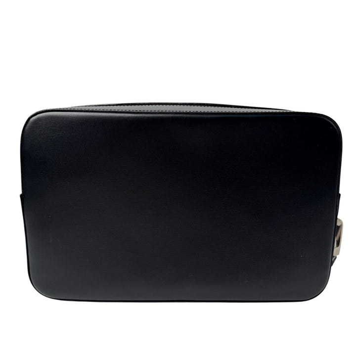 美品 ダンヒル dunhill レザー クラッチバッグ セカンドバッグ ブラック メンズ