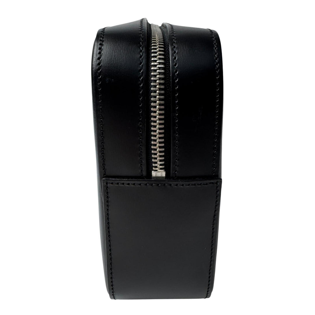 美品 ダンヒル dunhill レザー クラッチバッグ セカンドバッグ ブラック メンズ