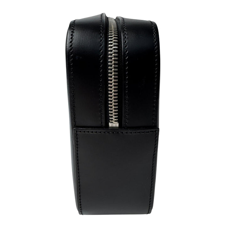 美品 ダンヒル dunhill レザー クラッチバッグ セカンドバッグ ブラック メンズ