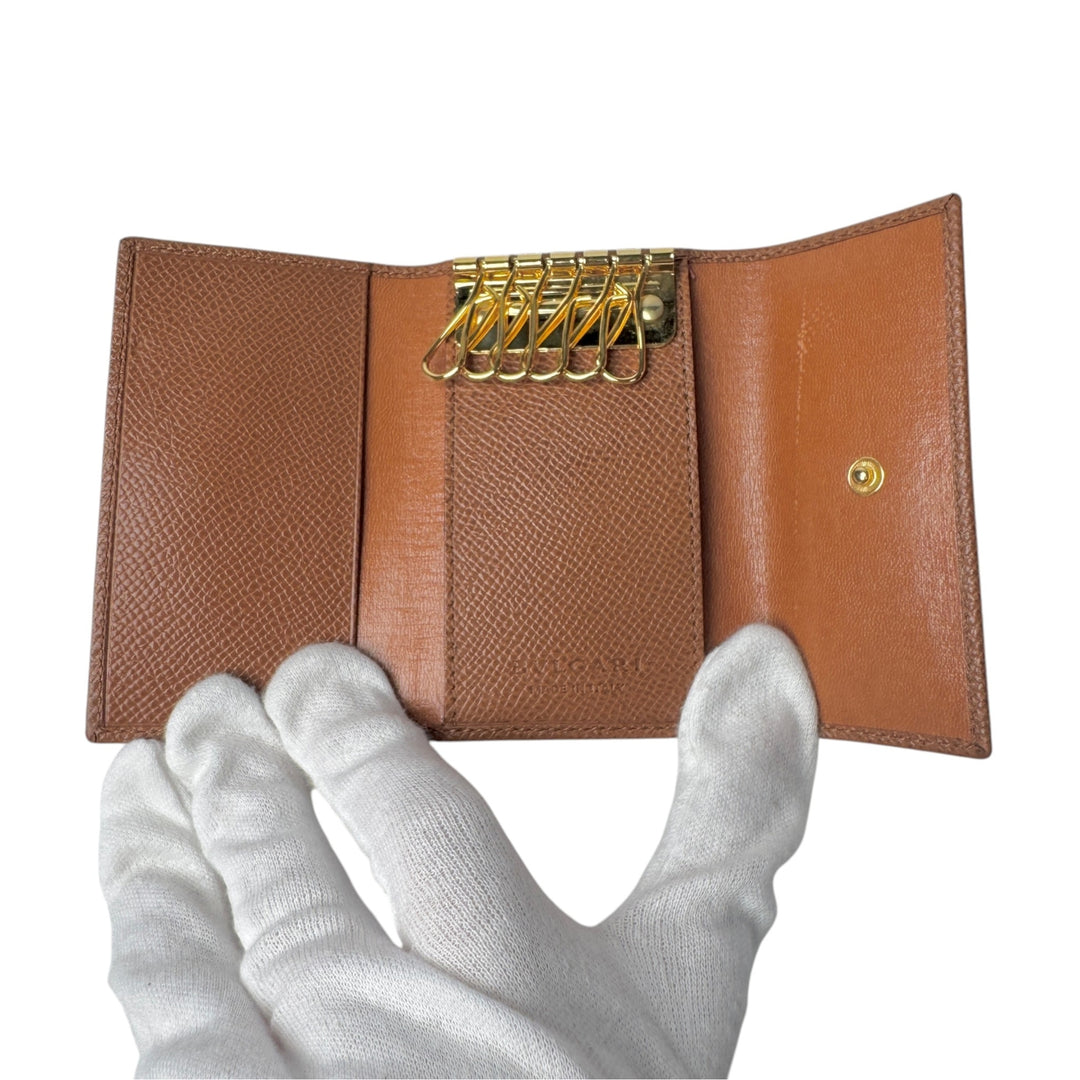 ブルガリ BVLGARI キーケース 6連 レディース