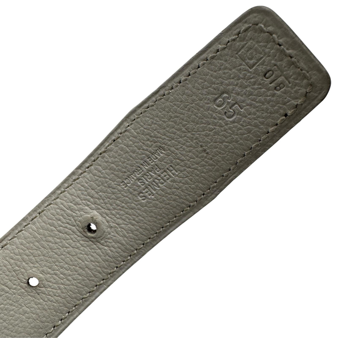 エルメス HERMES ベルト #65 ⬜︎G刻印 黒 白 替えベルト レディース