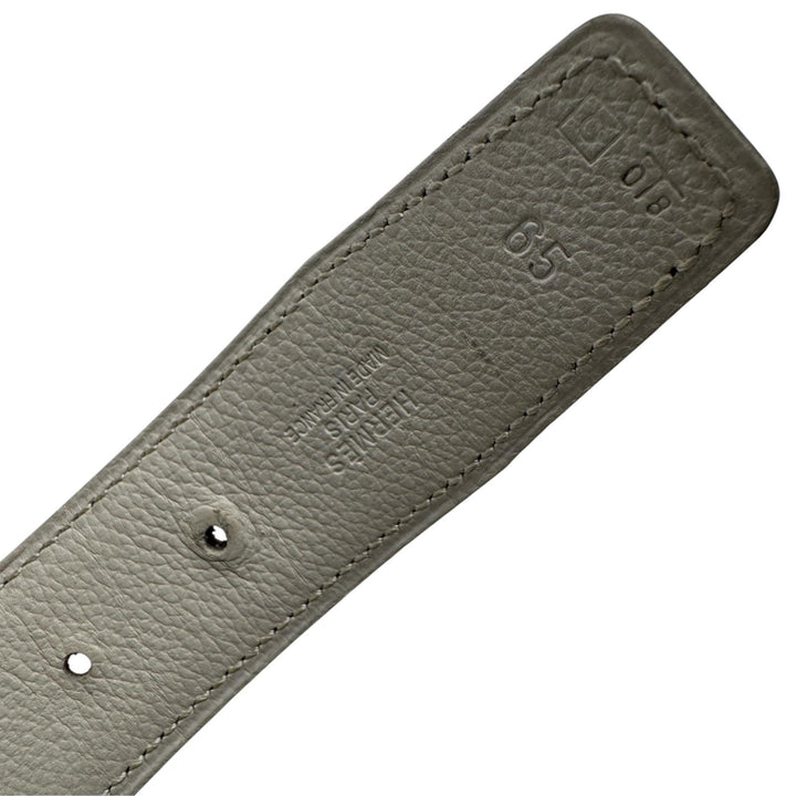 エルメス HERMES ベルト #65 ⬜︎G刻印 黒 白 替えベルト レディース