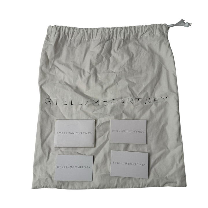 ステラマッカートニー STELLA McCARTNEY ステラパンチングロゴ ショルダーバッグ 黒 ブラック 斜めがけ クロスボディ レディース