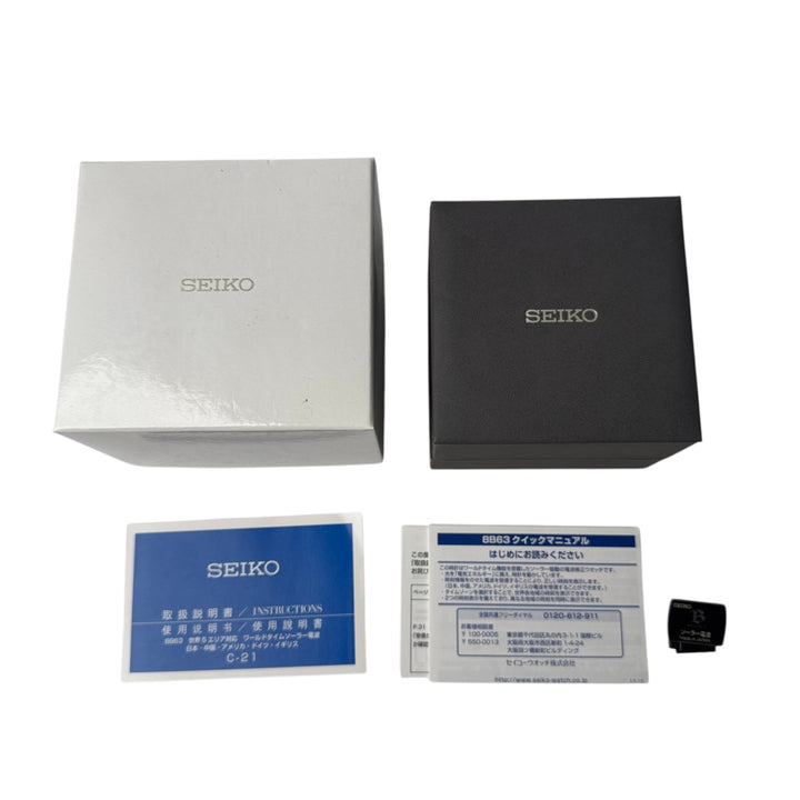 セイコー SEIKO ブライツ 腕時計 電波ソーラー 8B63-0AL0 メンズ