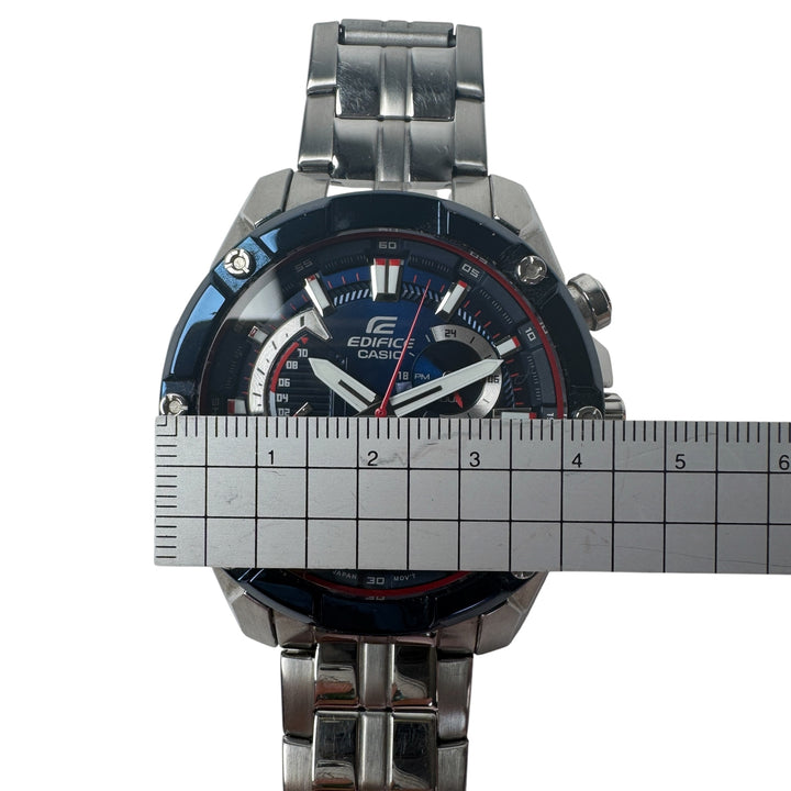 カシオ CASIO エディフィス EFR-559TR 82Z2750 クォーツ SS 新品電池 メンズ