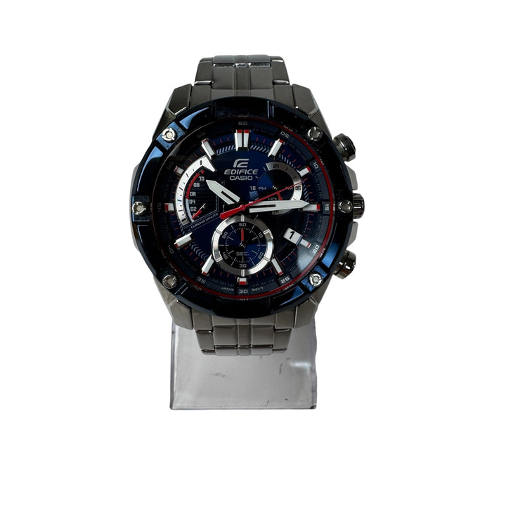 カシオ CASIO エディフィス EFR-559TR 82Z2750 クォーツ SS 新品電池 メンズ