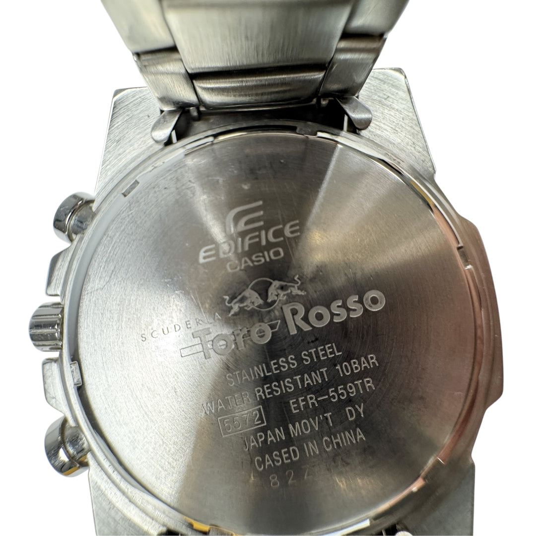 カシオ CASIO エディフィス EFR-559TR 82Z2750 クォーツ SS 新品電池 メンズ