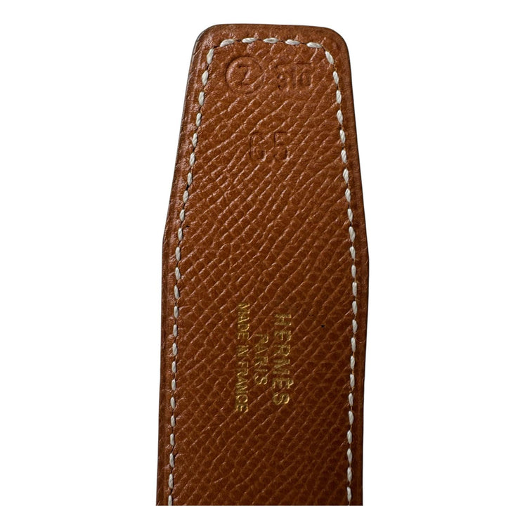エルメス HERMES 替えベルト #65 ◯Z刻印 ブラック ノワール レディース
