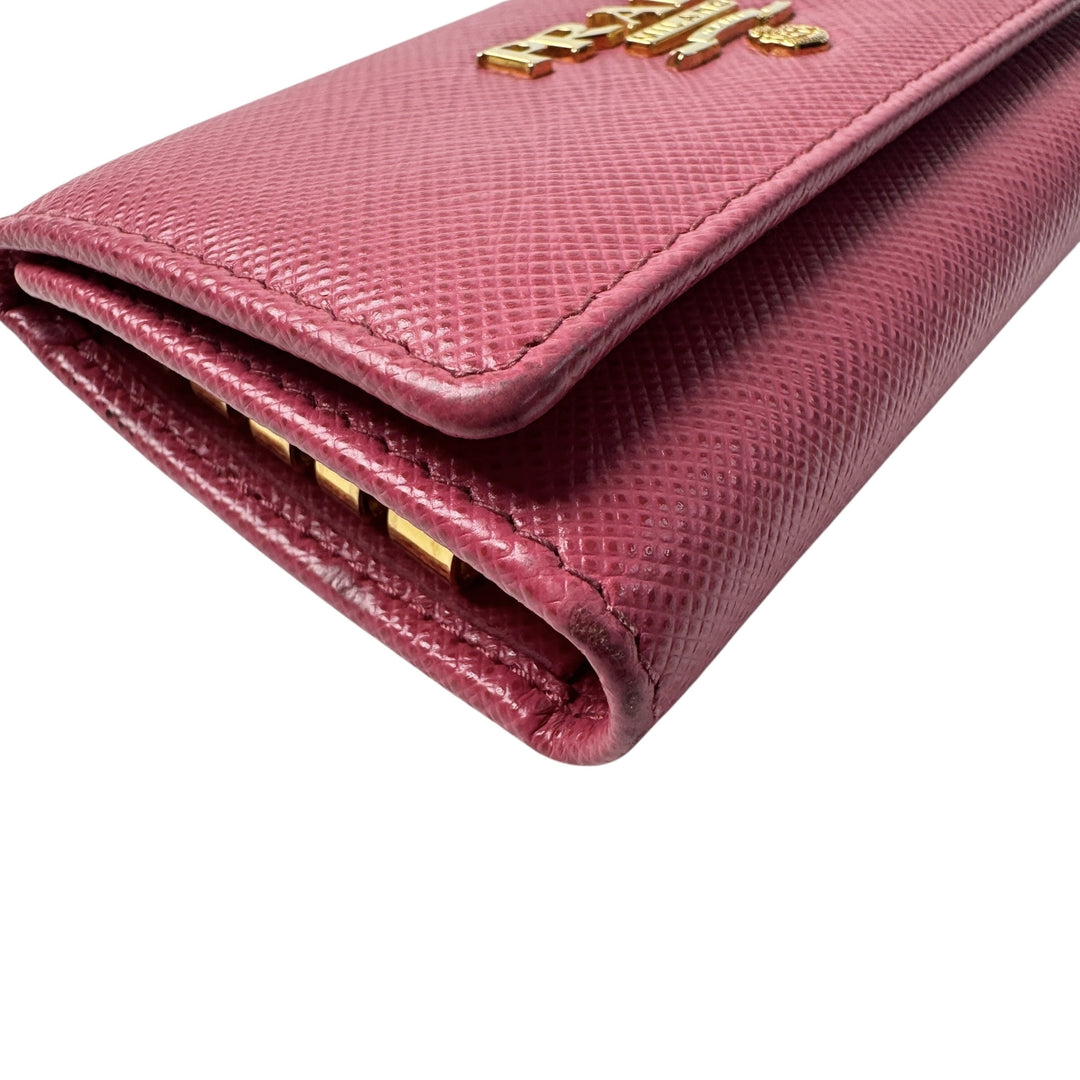 プラダ PRADA サフィアーノ レザー キーケース 6連 レディース