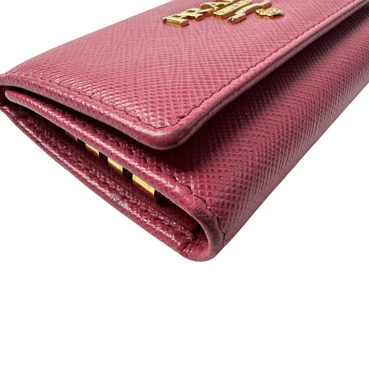 プラダ PRADA サフィアーノ レザー キーケース 6連 レディース